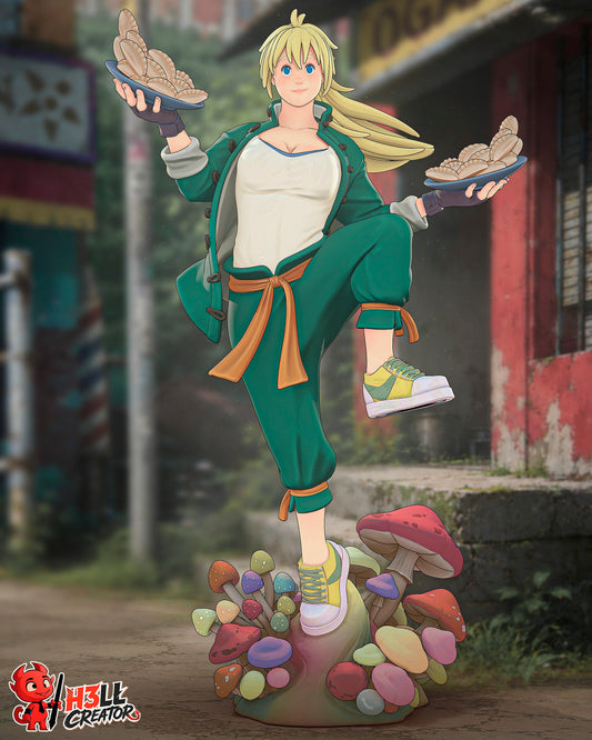 Nikaido by h3ll creator | High Quality Resin Print | Painted Commissions available!