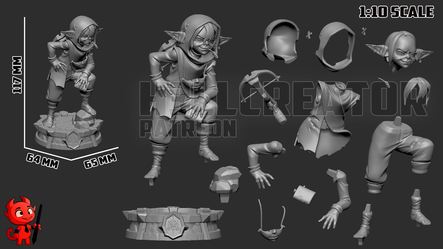 Nott Garage Kit | Fanmade Model | Mighty Nein | 3D Printed