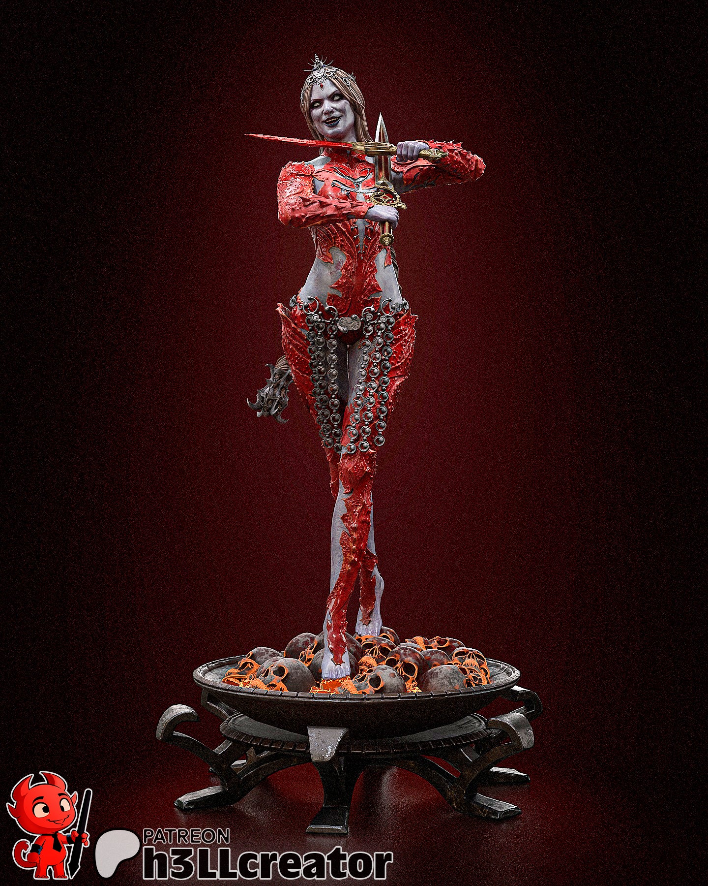 Orin Garage Kit | Fanmade Model by h3llCreator | Baldurs Gate | 3D Printed - Sephiknot