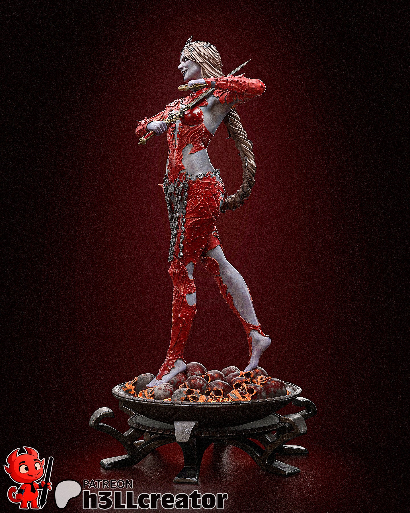 Orin Garage Kit | Fanmade Model by h3llCreator | Baldurs Gate | 3D Printed - Sephiknot