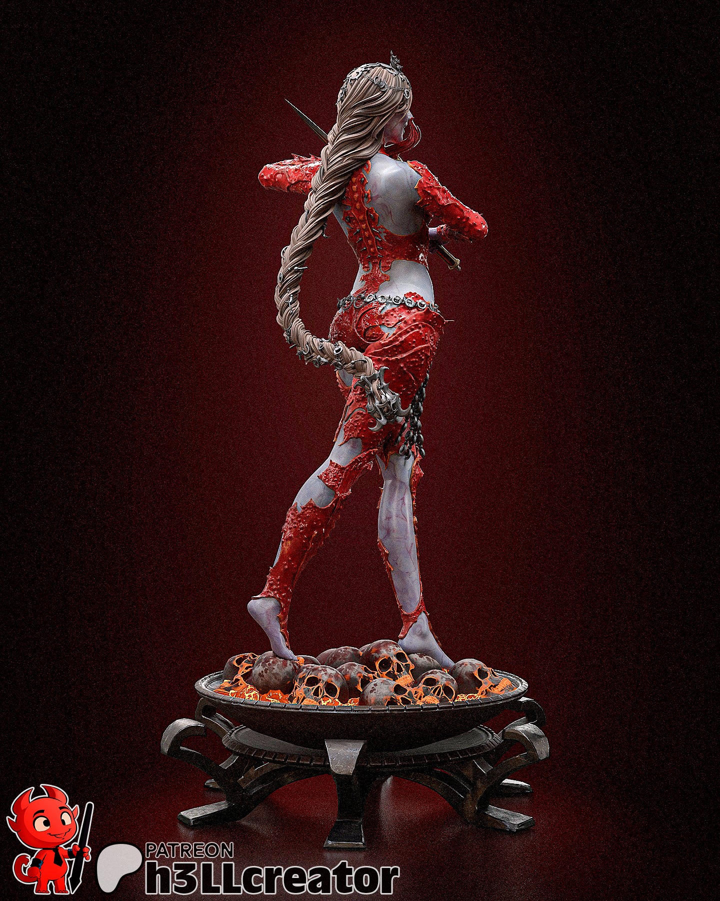 Orin Garage Kit | Fanmade Model by h3llCreator | Baldurs Gate | 3D Printed - Sephiknot