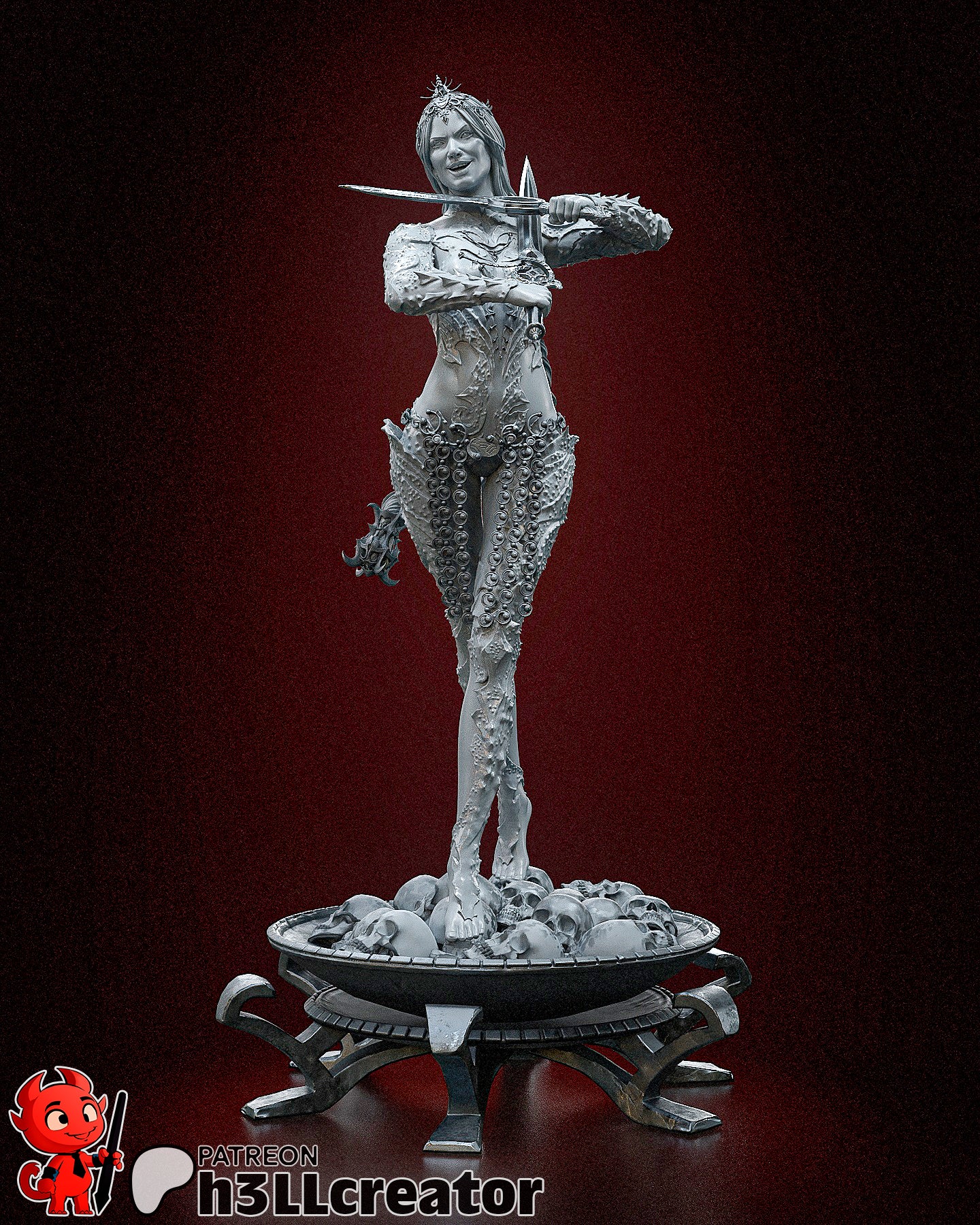 Orin Garage Kit | Fanmade Model by h3llCreator | Baldurs Gate | 3D Printed - Sephiknot