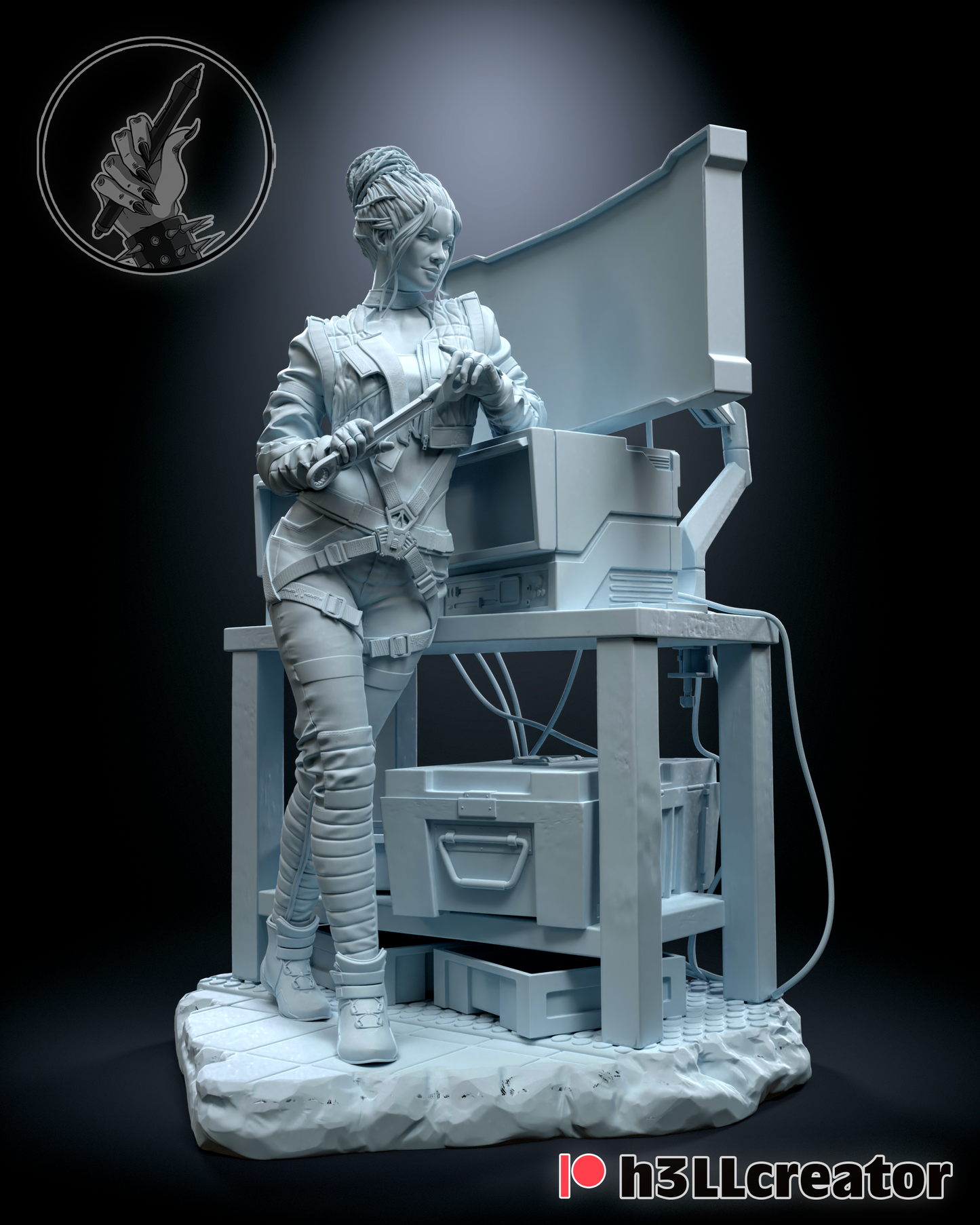 Panam from Cyberpunk Fan-Made Model by h3llcreator