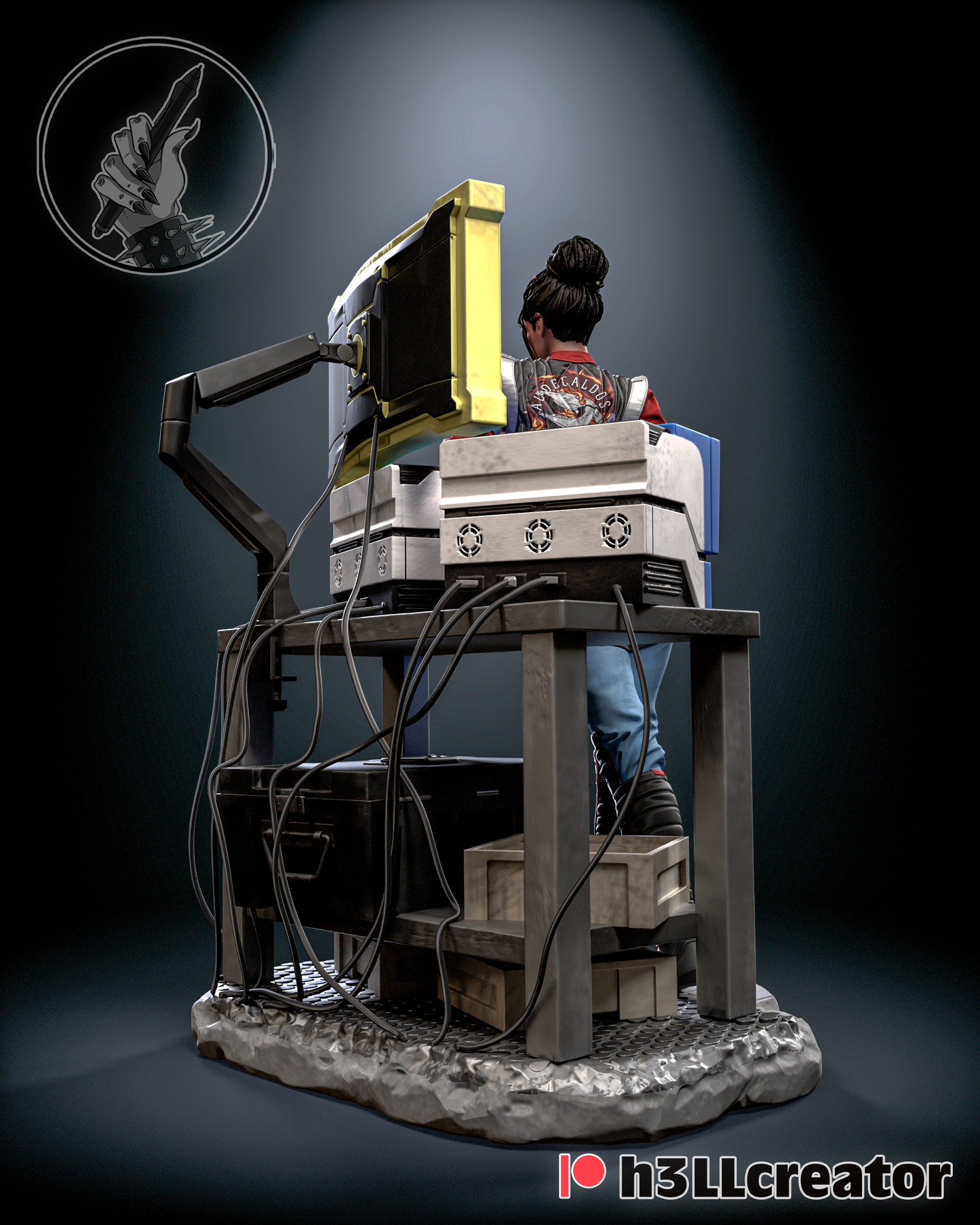 Panam from Cyberpunk Fan-Made Model by h3llcreator