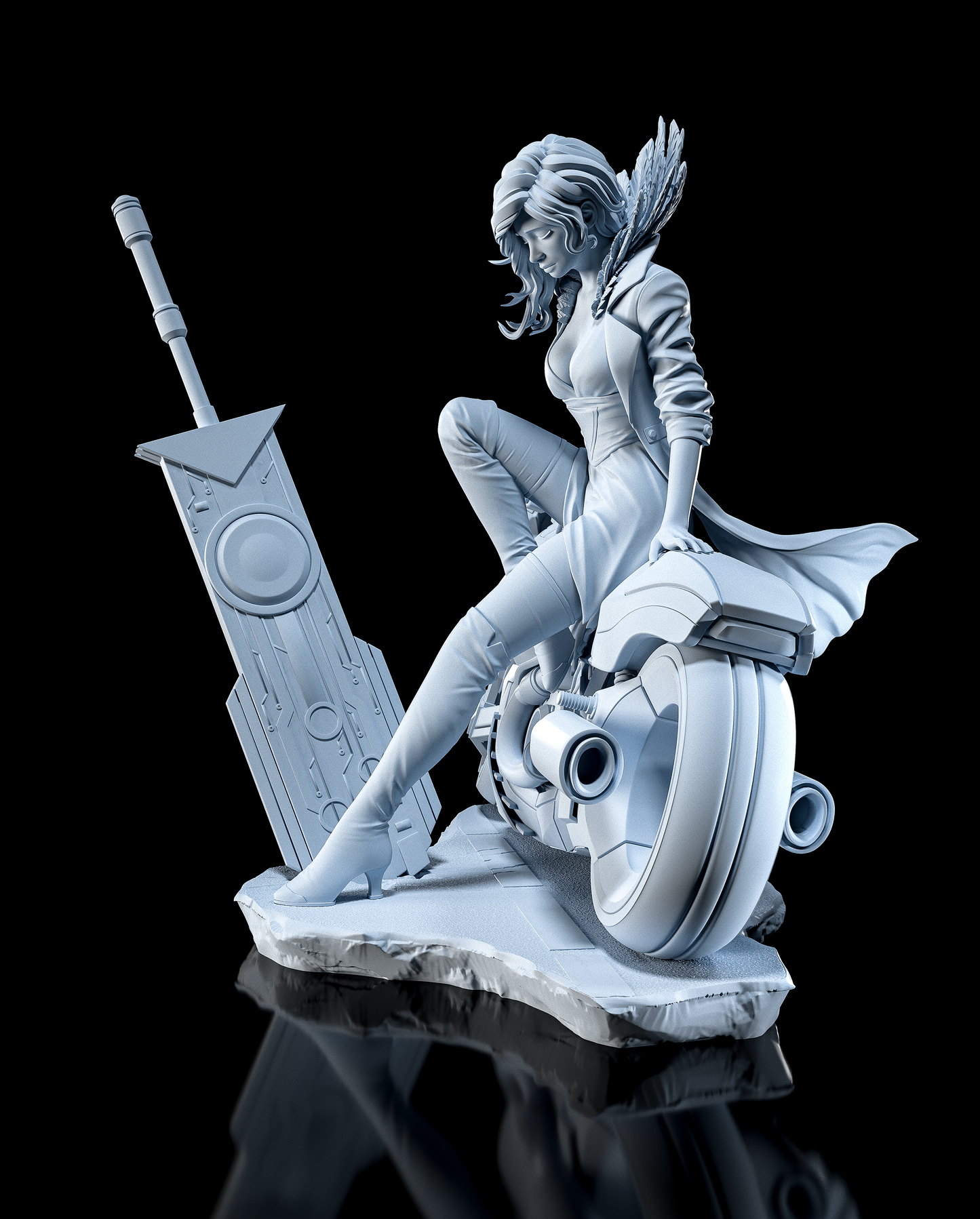 RED from Transistor Fan-Made Model by h3llcreator