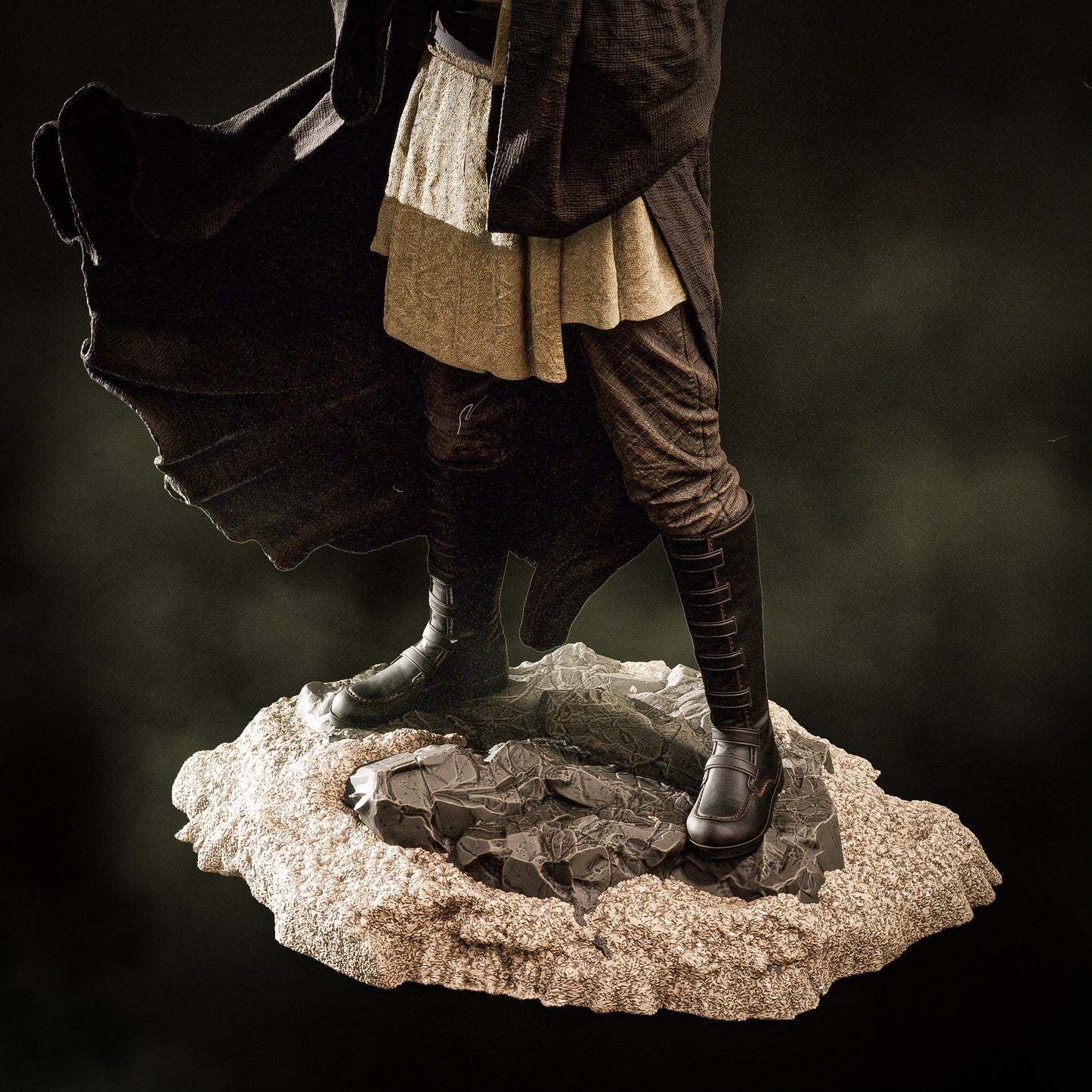 Qui-Gon Jinn from Star Wars Fan-Made Model by CA3D