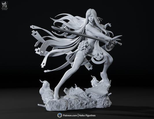 Raven by Neko Figurines | High Quality Resin Print | Painted Commissions available!