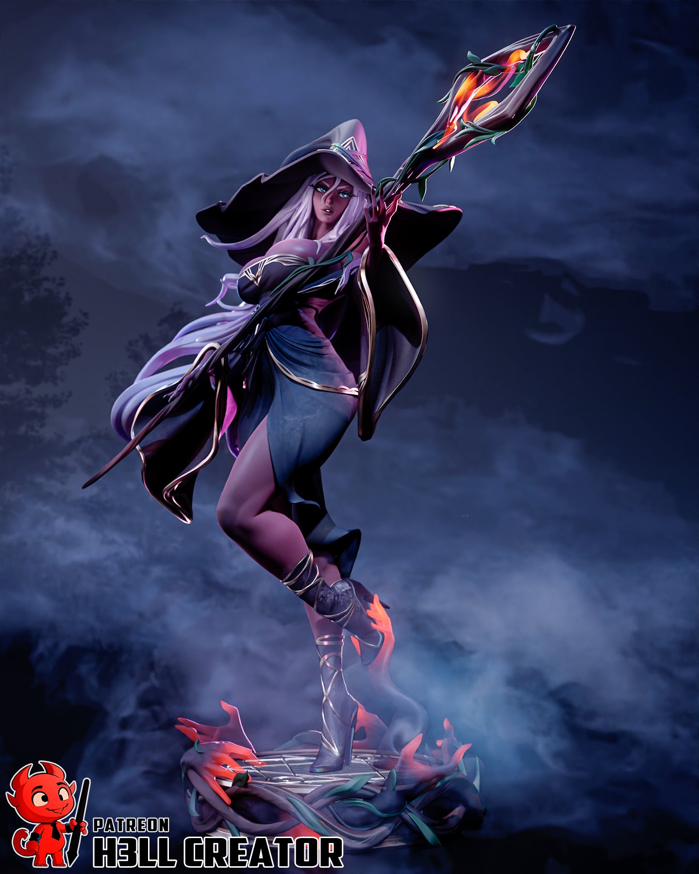 Recluse from Elden Ring Fan-Made Model by h3llcreator