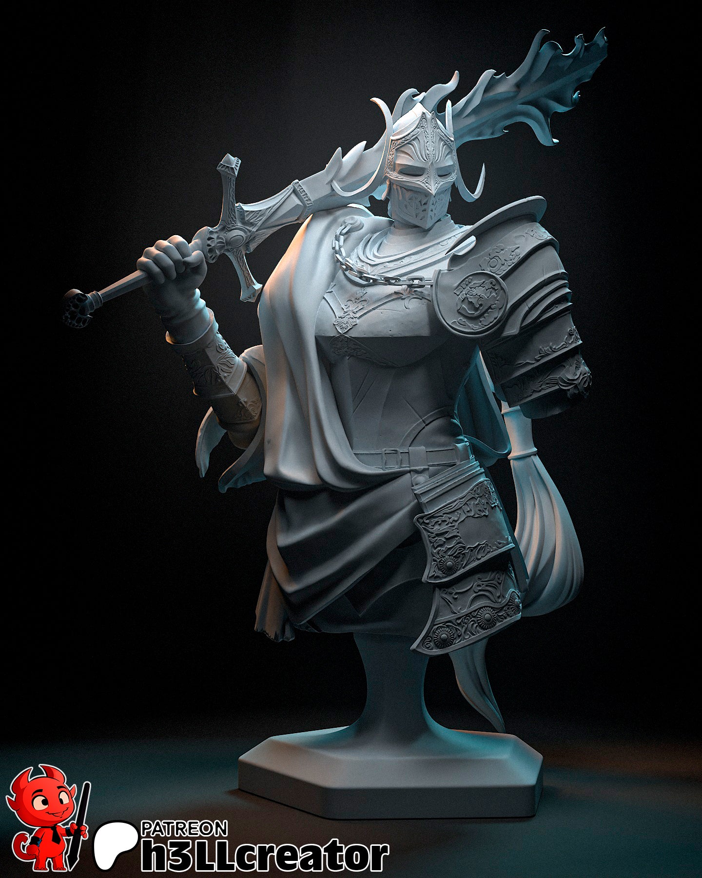 Rellana Garage Kit | Fanmade Model by h3llCreator | Elden Ring | 3D Printed - Sephiknot