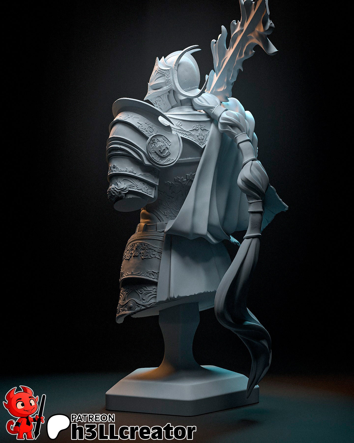Rellana Garage Kit | Fanmade Model by h3llCreator | Elden Ring | 3D Printed - Sephiknot