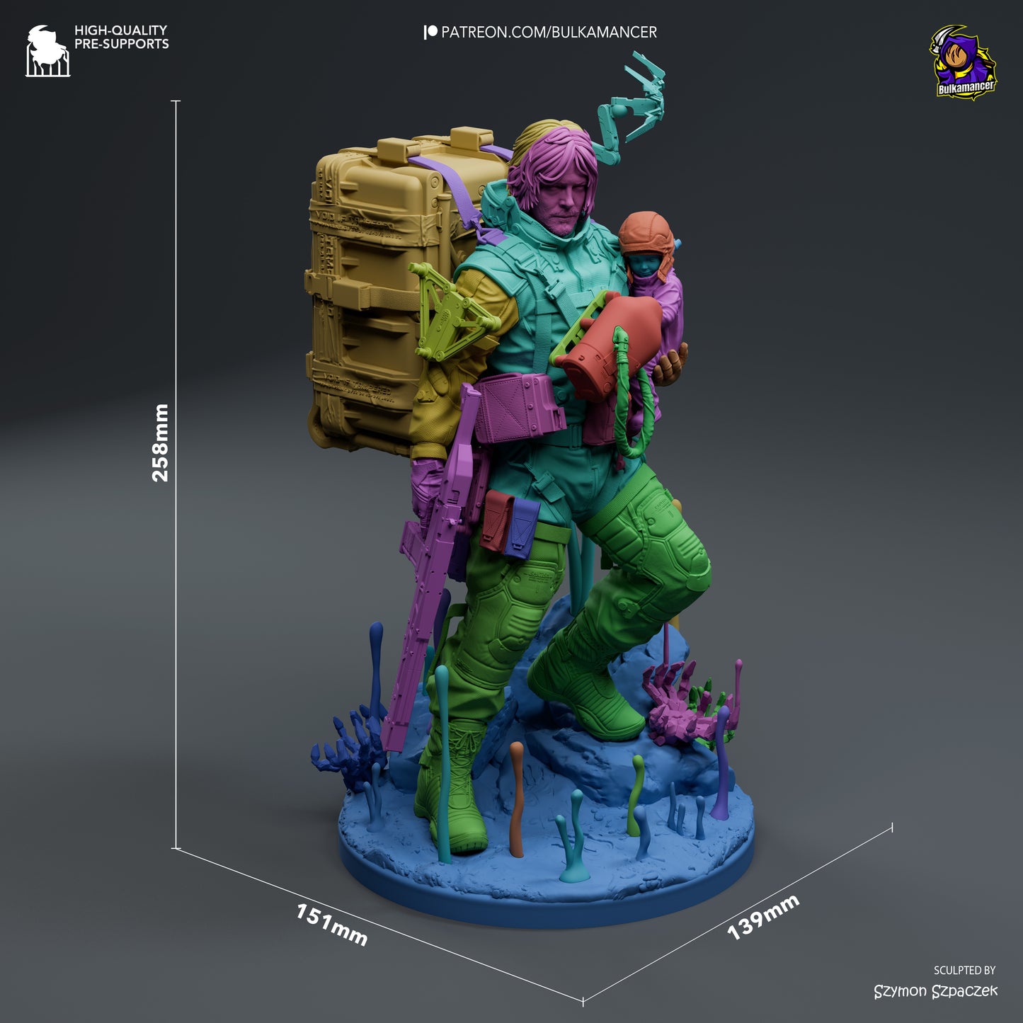 Sam from Death Stranding Fan-Made Model by Bulkamancer