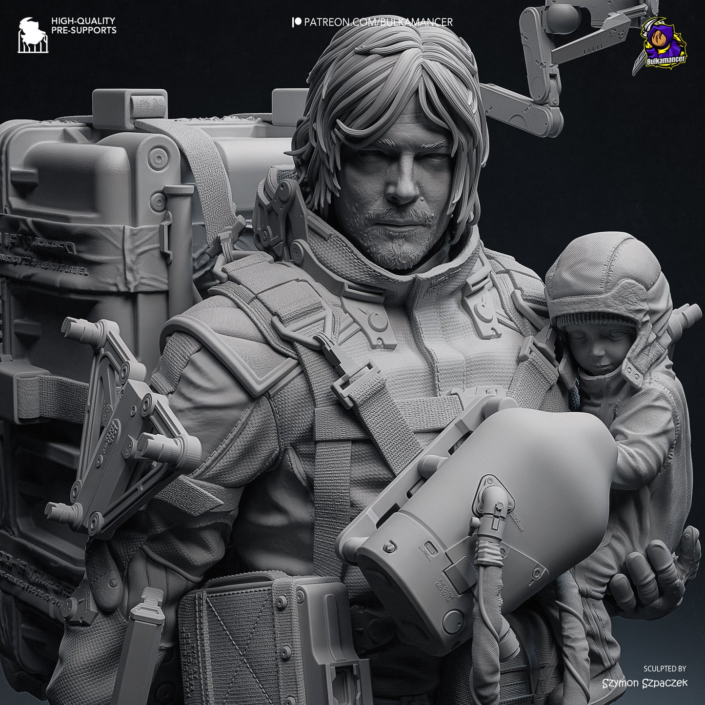 Sam from Death Stranding Fan-Made Model by Bulkamancer