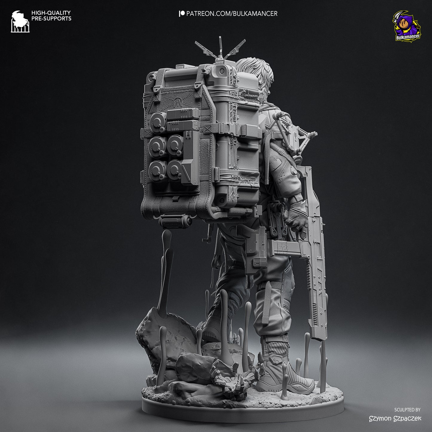 Sam from Death Stranding Fan-Made Model by Bulkamancer