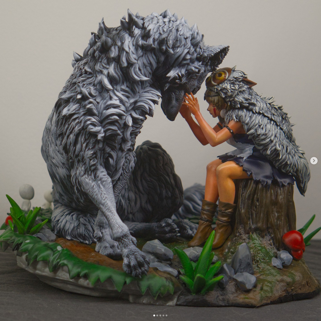 Commissioned Painted Statue - Sephiknot