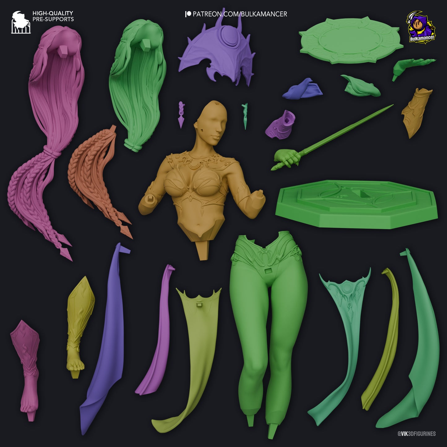 Shar Garage Kit | Fanmade Model by Bulkamancer | 3D Printed - Sephiknot