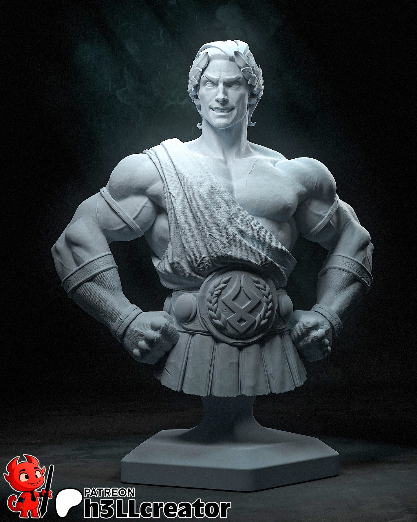 Theseus Garage Kit | Fanmade Model by h3llCreator | Hades | 3D Printed - Sephiknot