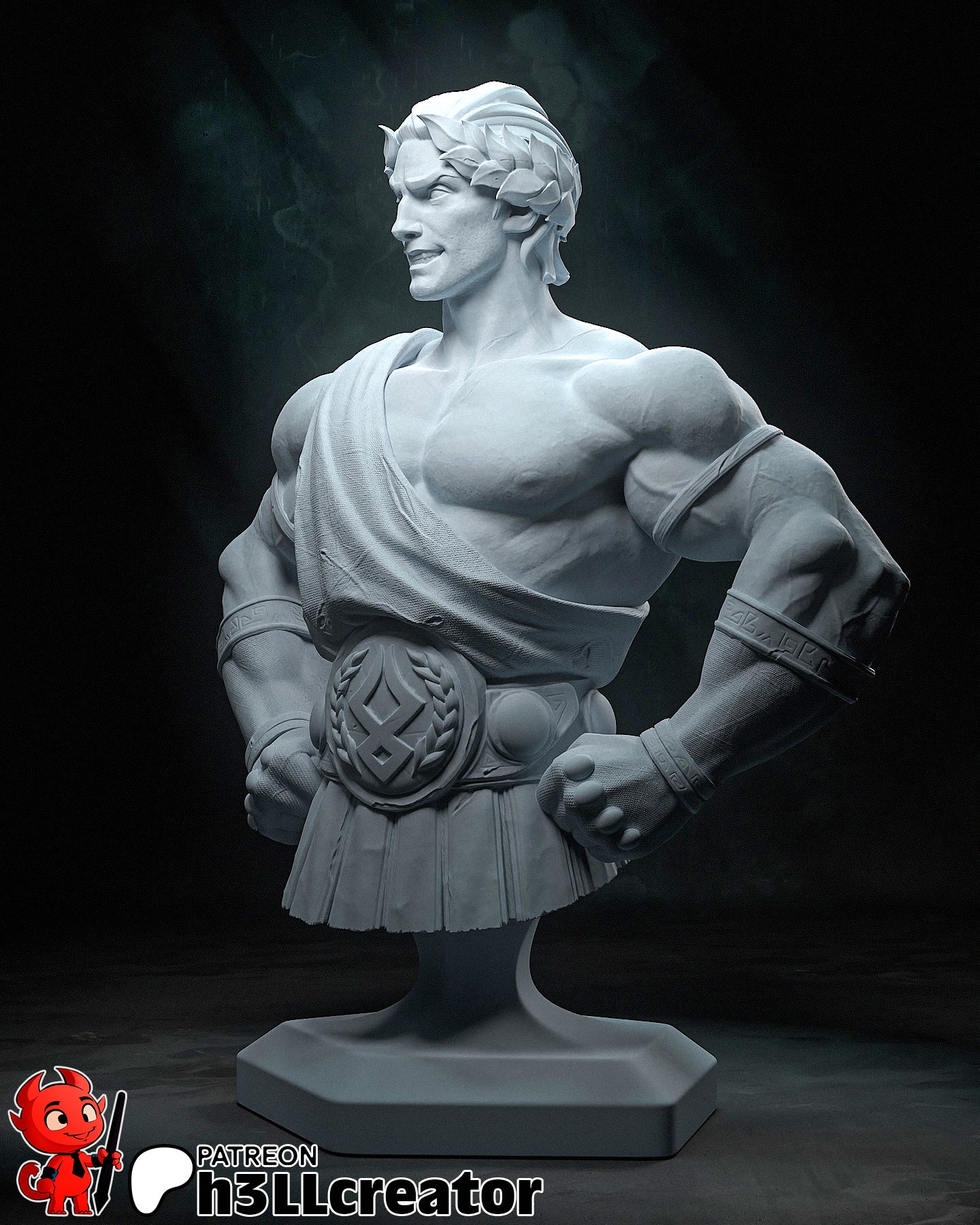 Theseus Garage Kit | Fanmade Model by h3llCreator | Hades | 3D Printed - Sephiknot