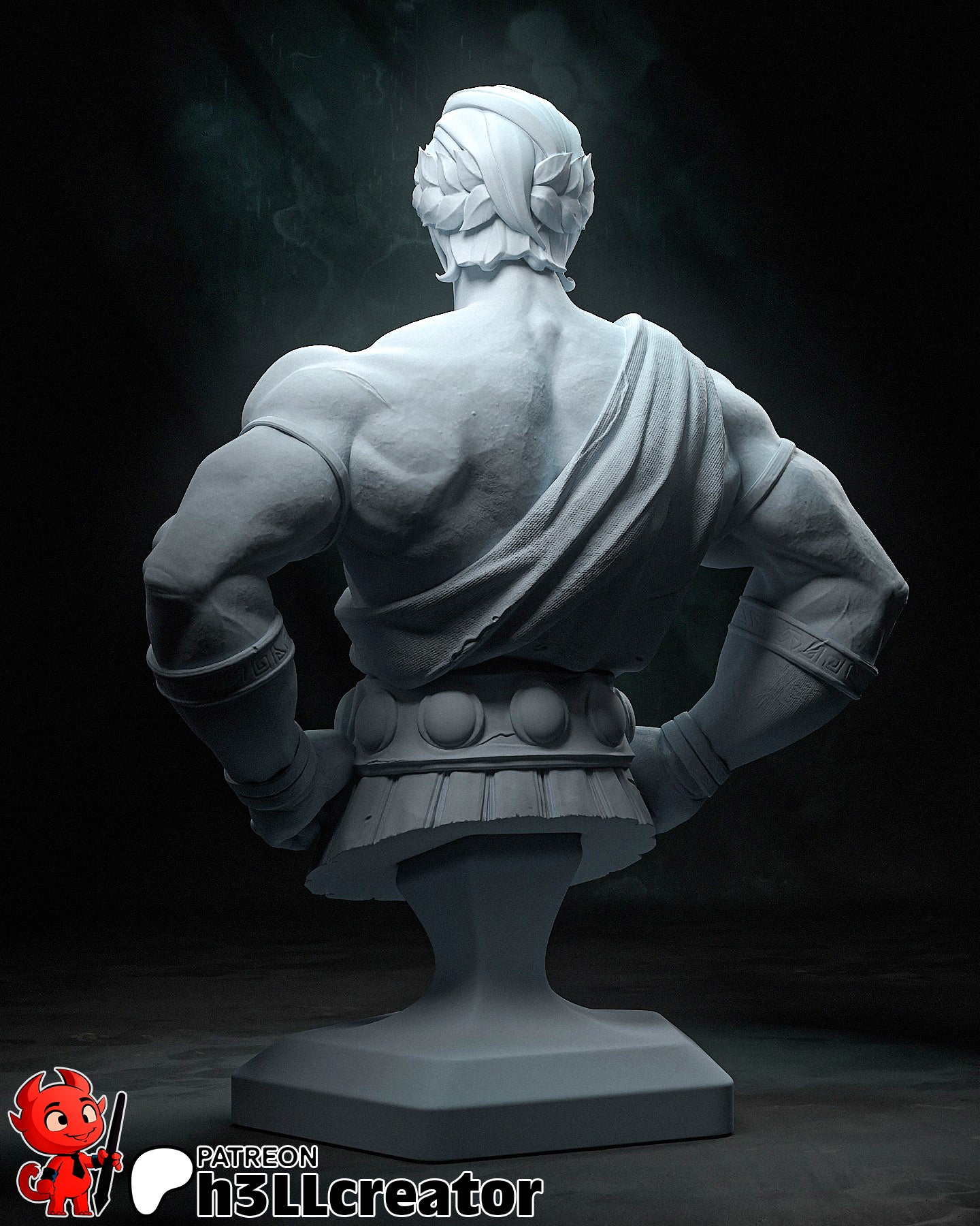 Theseus Garage Kit | Fanmade Model by h3llCreator | Hades | 3D Printed - Sephiknot