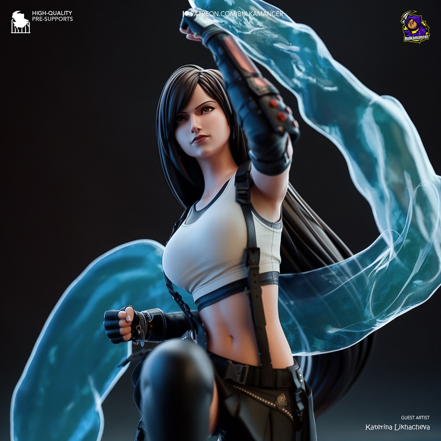 Tifa Garage Kit | Fanmade Model by Bulkamancer | 3D Printed - Sephiknot