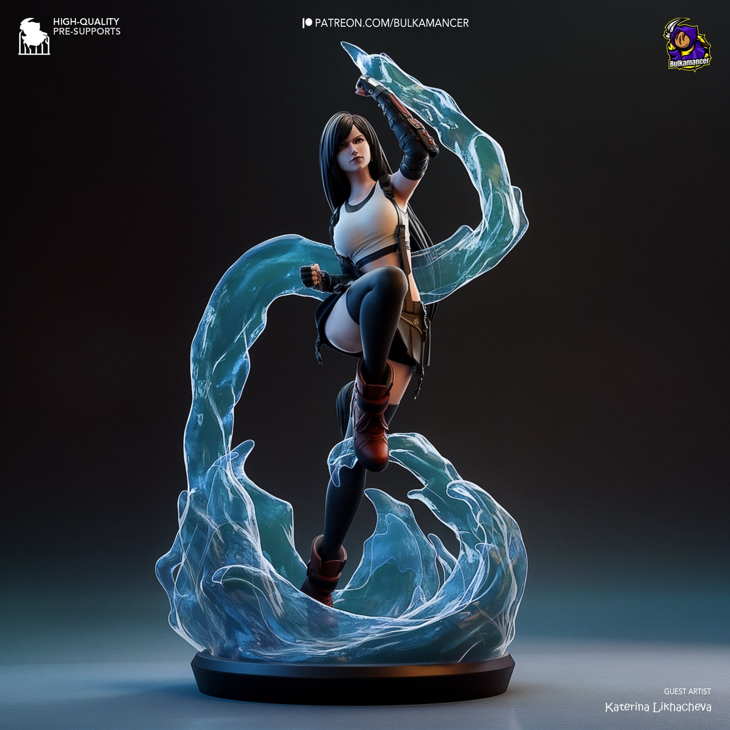 Tifa Garage Kit | Fanmade Model by Bulkamancer | 3D Printed - Sephiknot