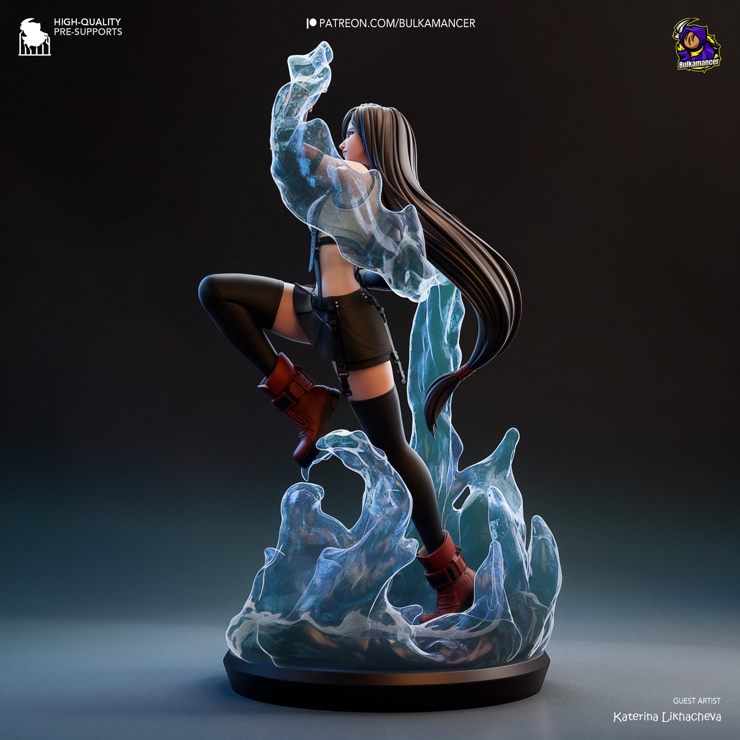 Tifa Garage Kit | Fanmade Model by Bulkamancer | 3D Printed - Sephiknot