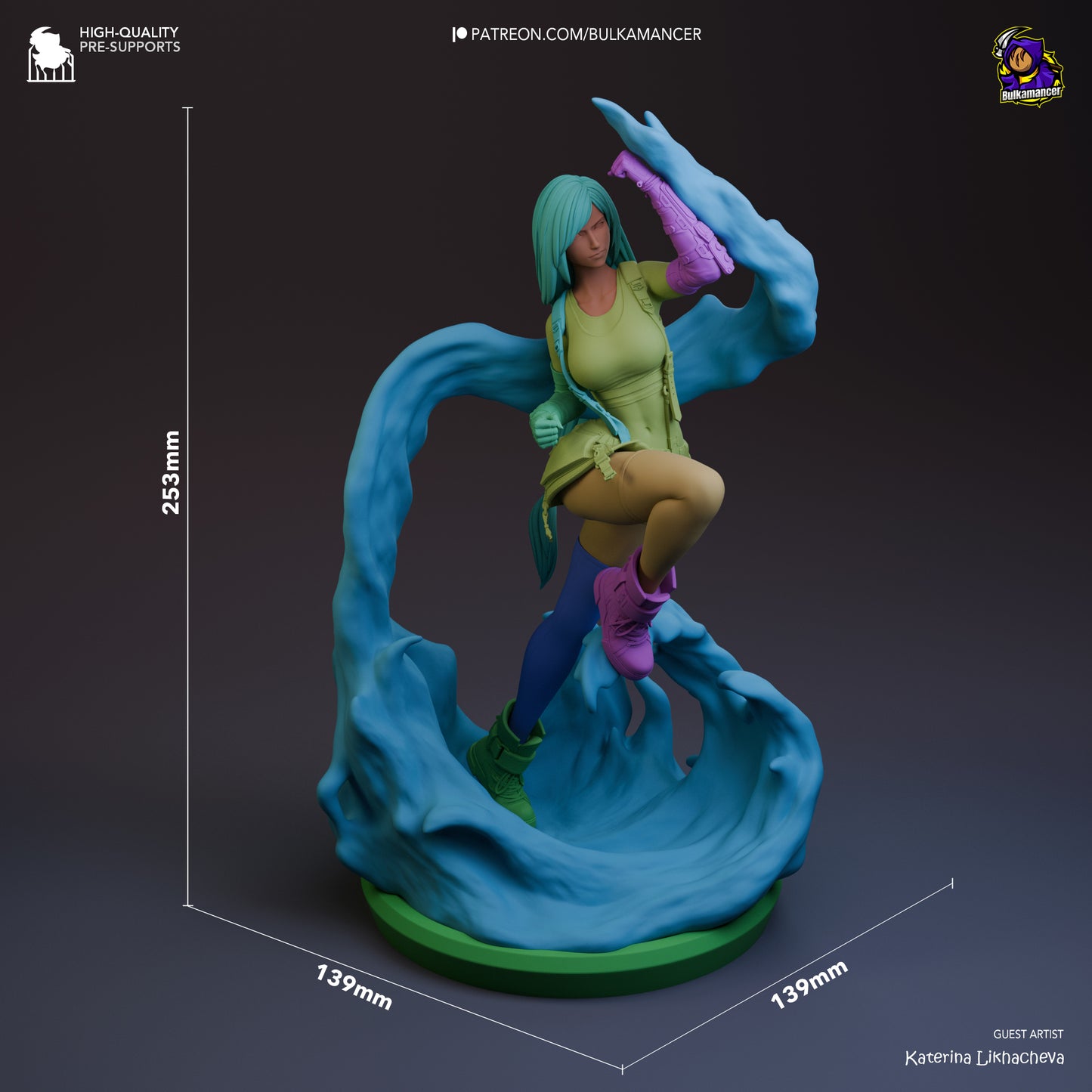 Tifa Garage Kit | Fanmade Model by Bulkamancer | 3D Printed - Sephiknot