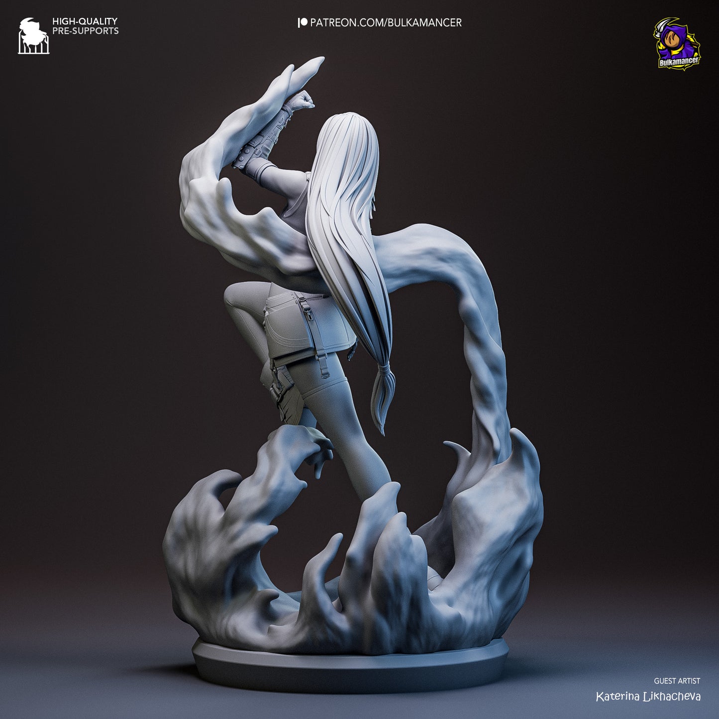 Tifa Garage Kit | Fanmade Model by Bulkamancer | 3D Printed - Sephiknot