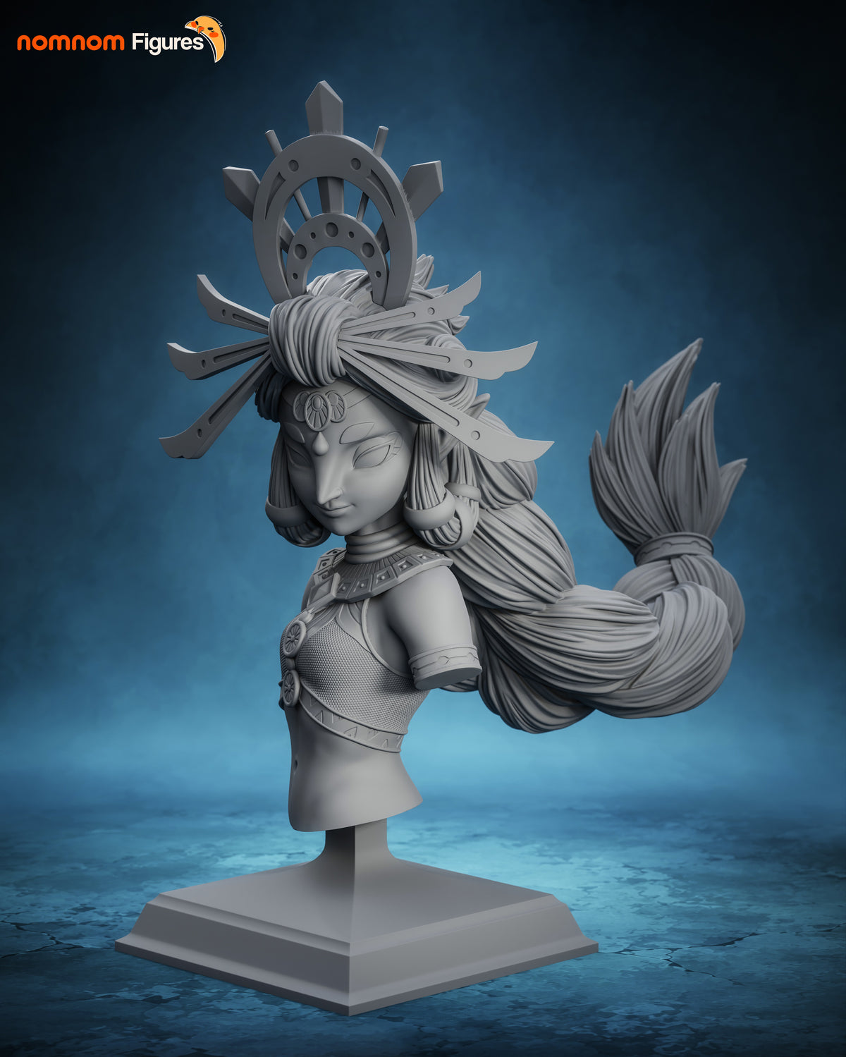 Riju by NomNom | High Quality Resin Print | Painted Commissions available!