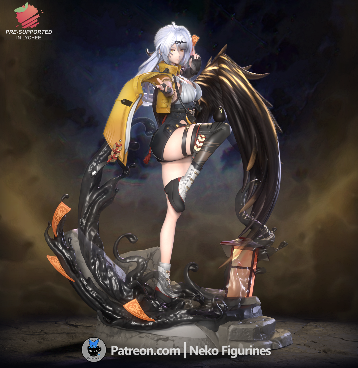 Yixuan from Zenless Zone Zero by Neko Figurines | High Quality Resin Print | Painted Commissions available!