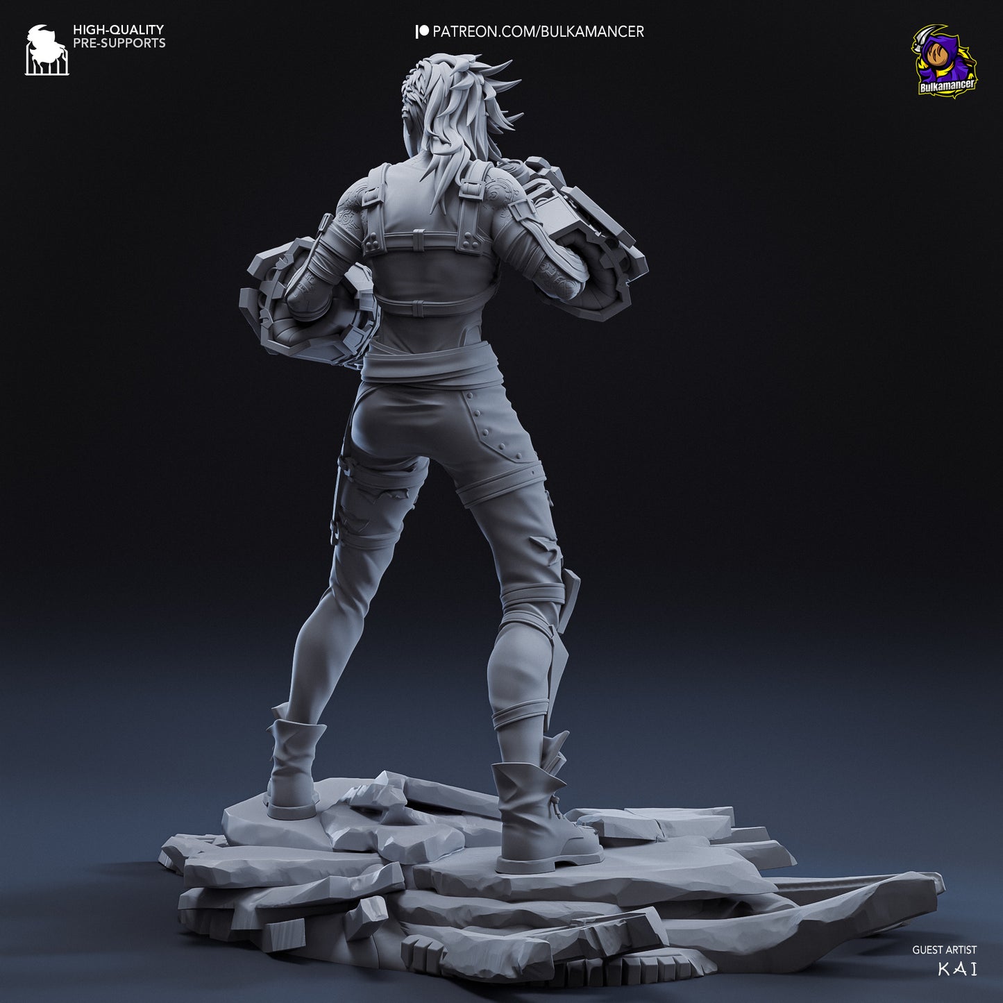 Arcane Vi Garage Kit | Fanmade Model by Bulkamancer | Piltover brawler | 3D Printed - Sephiknot