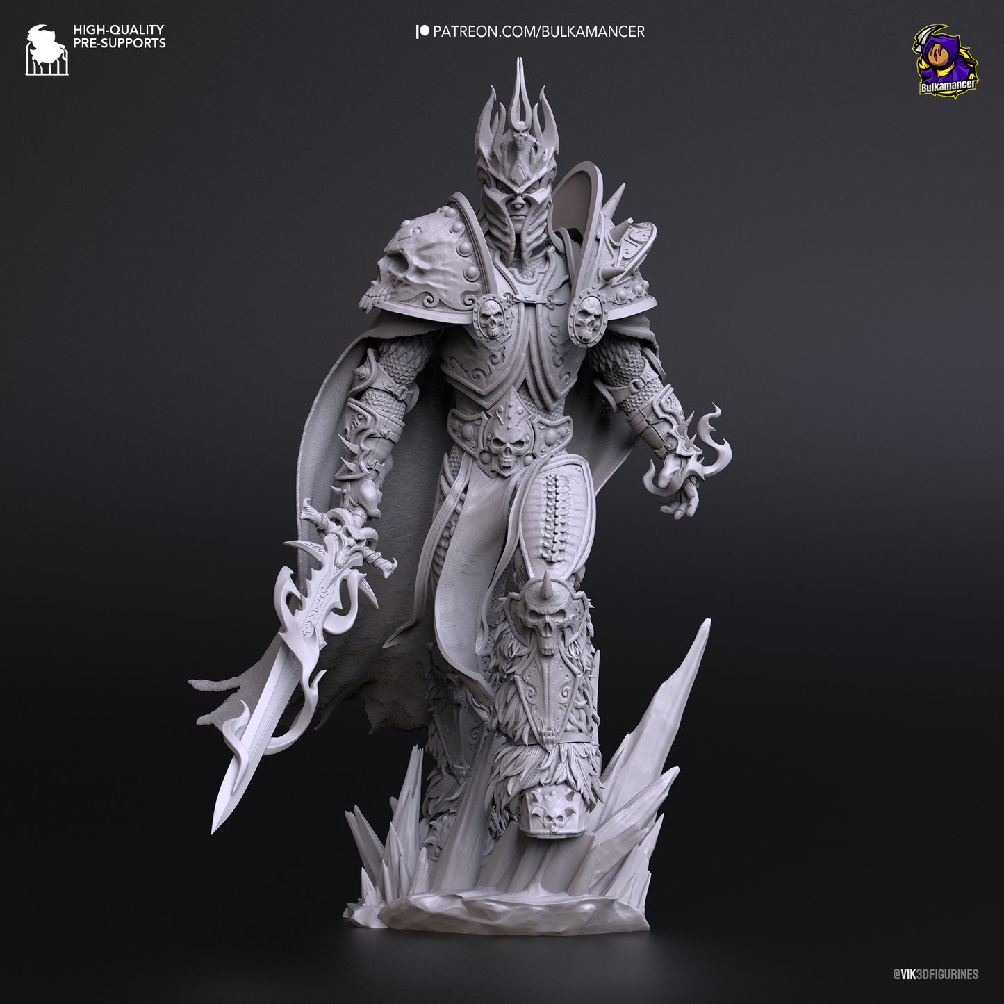 Arthas Garage Kit | Fanmade Model by Bulkamancer | 3D Printed - Sephiknot