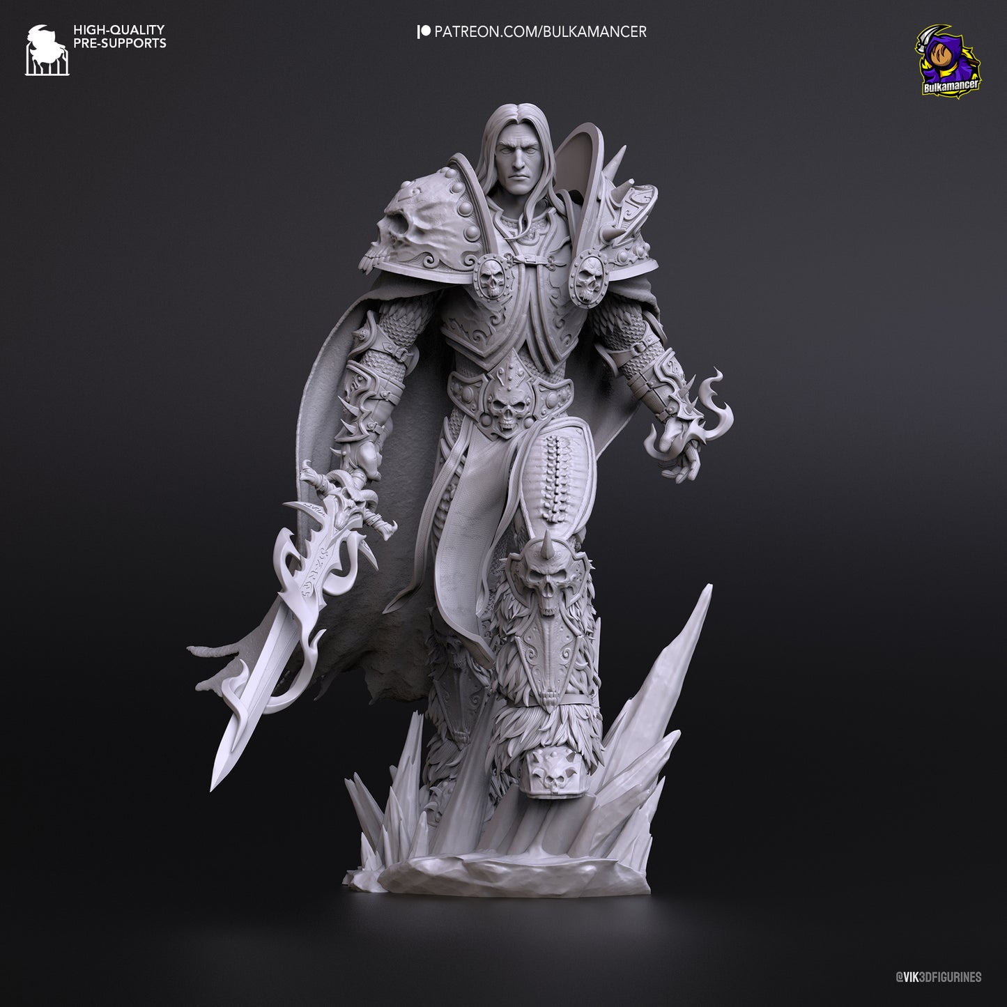 Arthas Garage Kit | Fanmade Model by Bulkamancer | 3D Printed - Sephiknot