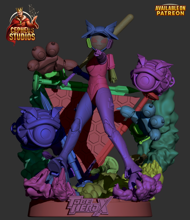 Loli from To Be Hero X Fan-Made Model by Cepheus Studio - Sephiknot