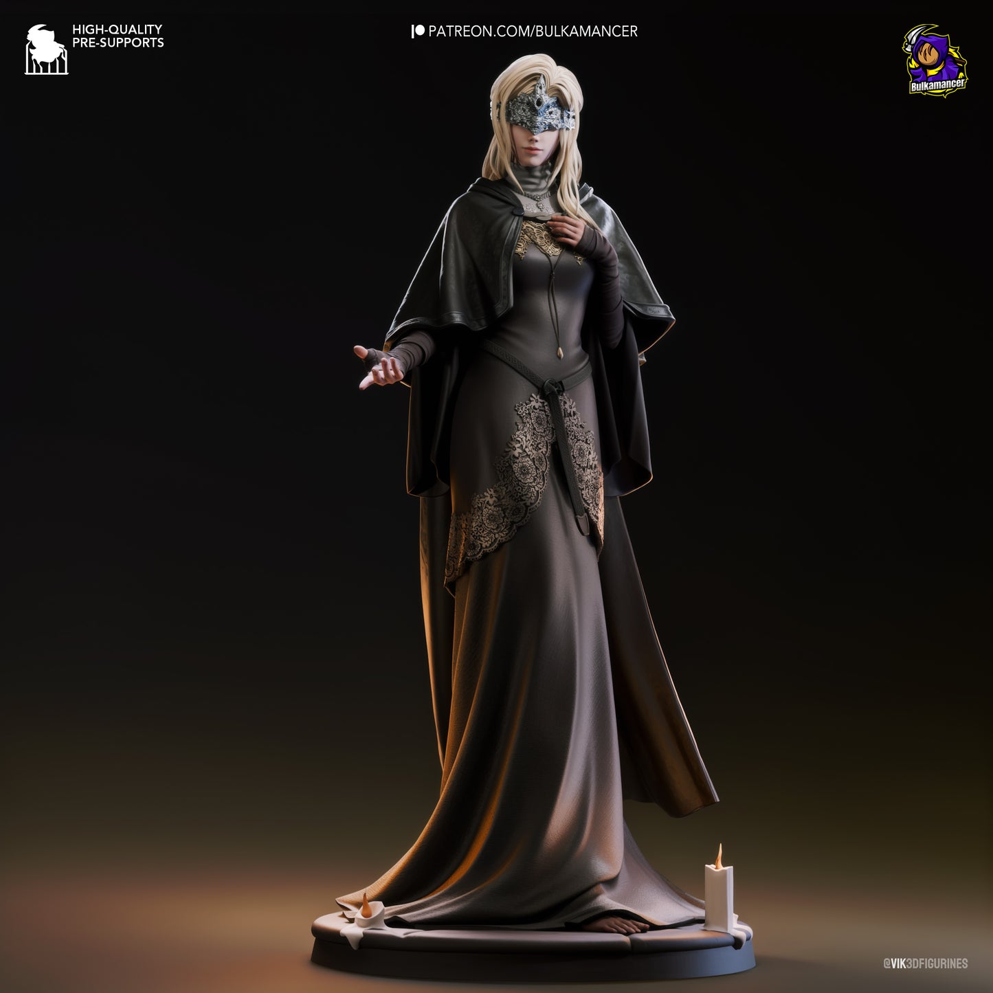 Eyeless Firekeeper Garage Kit | Fanmade Model by Bulkamancer | 3D Printed - Sephiknot