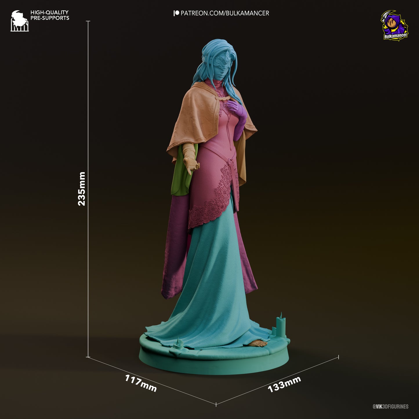 Eyeless Firekeeper Garage Kit | Fanmade Model by Bulkamancer | 3D Printed - Sephiknot