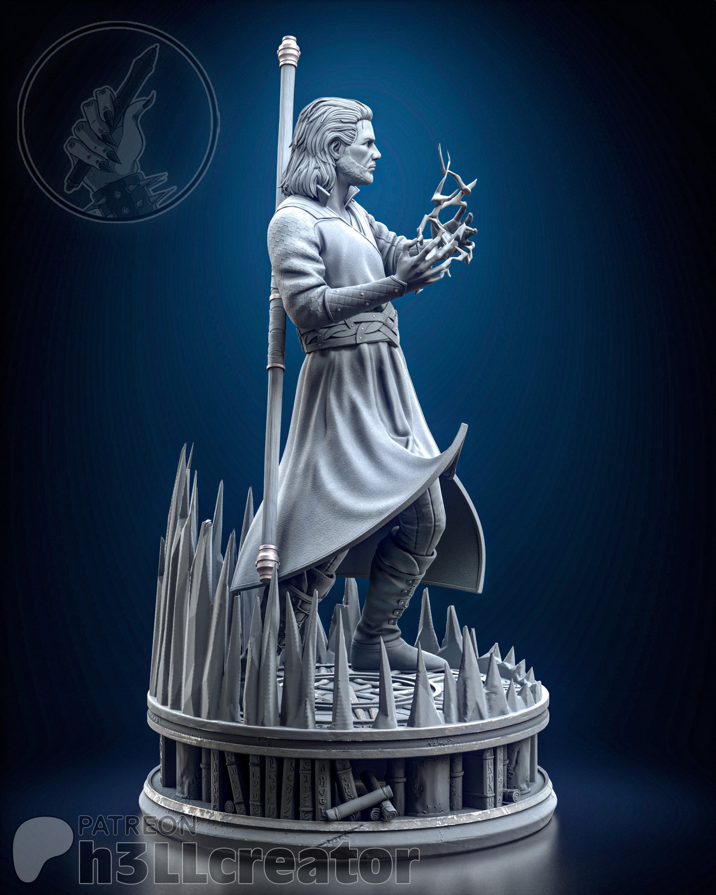 Baldurs Gate 3 Gale Garage Kit | Fanmade Model | Wizard of Waterdeep | 3D Printed