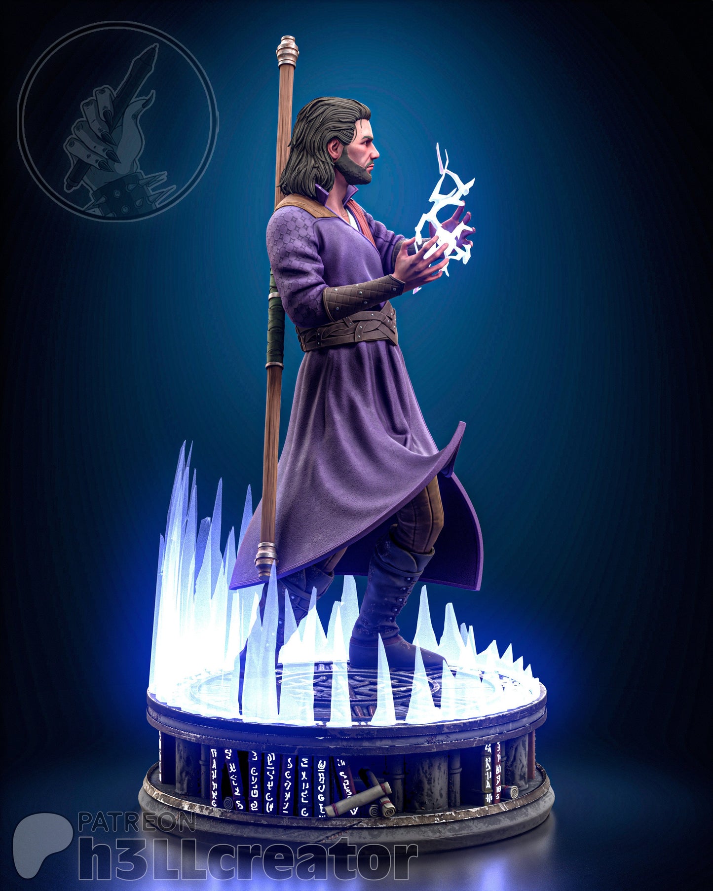 Baldurs Gate 3 Gale Garage Kit | Fanmade Model | Wizard of Waterdeep | 3D Printed