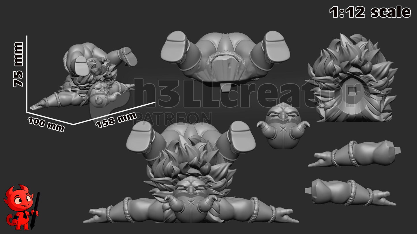 Delicious in Dungeon Senshi Garage Kit | Fanmade Model by h3llcreator| Dungeon Chef | 3D Printed