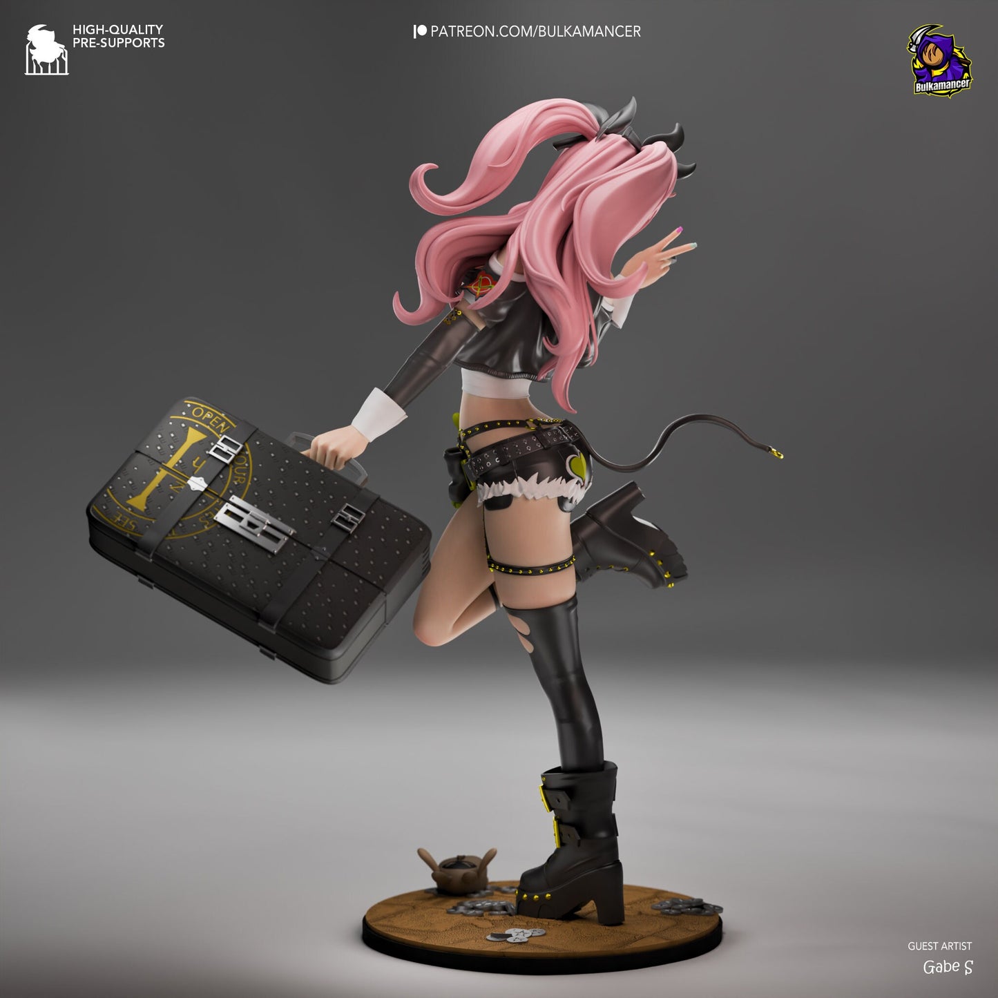 Zenless Zone Zero Nicole Garage Kit | Fanmade Model by Bulkamancer| ZZZ | 3D Printed