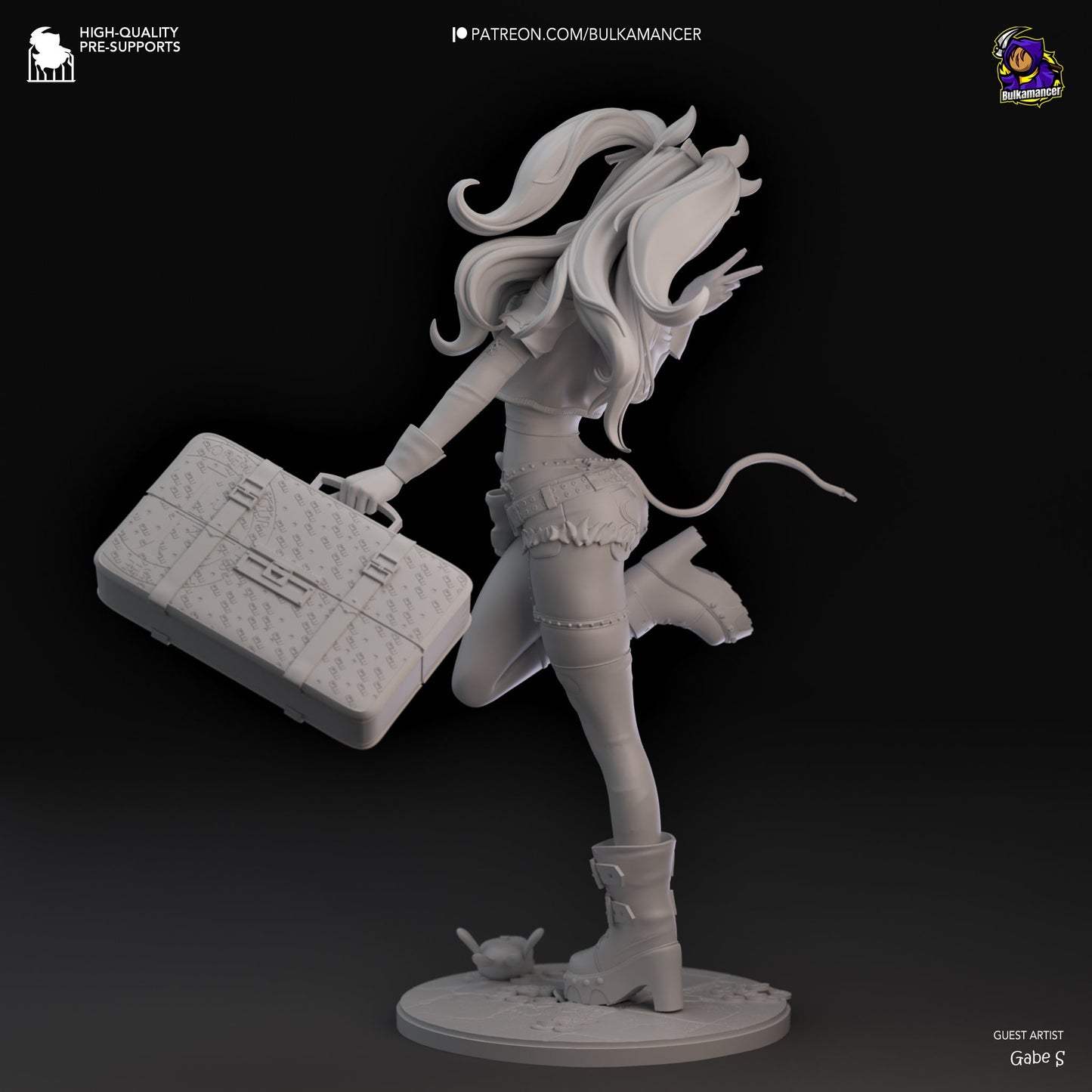 Zenless Zone Zero Nicole Garage Kit | Fanmade Model by Bulkamancer| ZZZ | 3D Printed