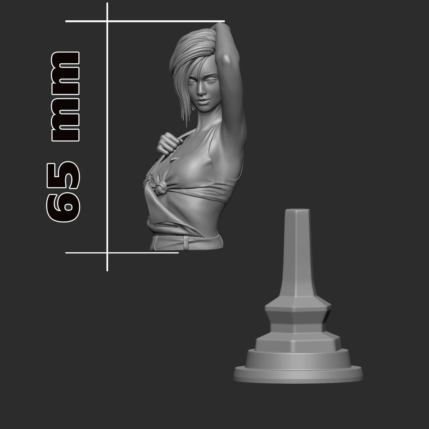 Cyberpunk Judy Garage Kit | Fanmade Model by h3llCreator | The doll | 3D Printed