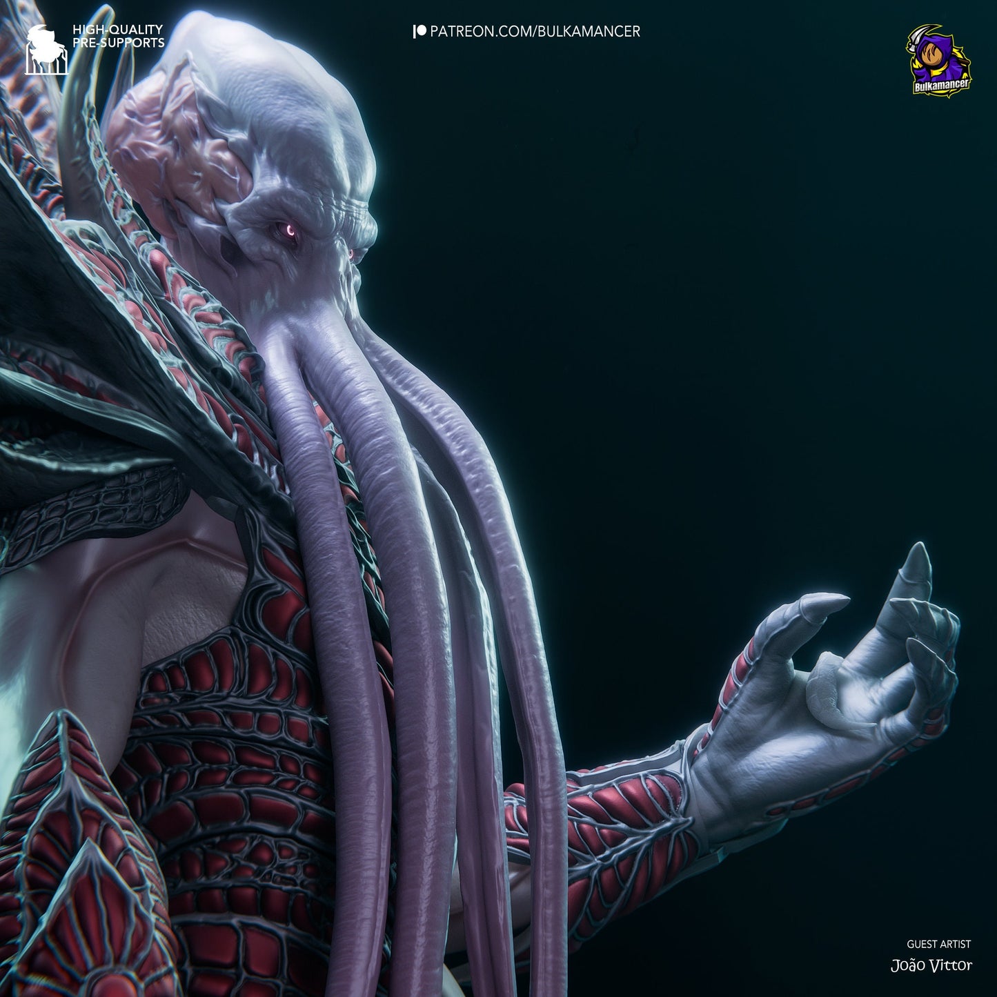Baldur's Gate 3 The Emperor Garage Kit | Fanmade Model by Bulkamancer| Your Dream Guardian | 3D Printed