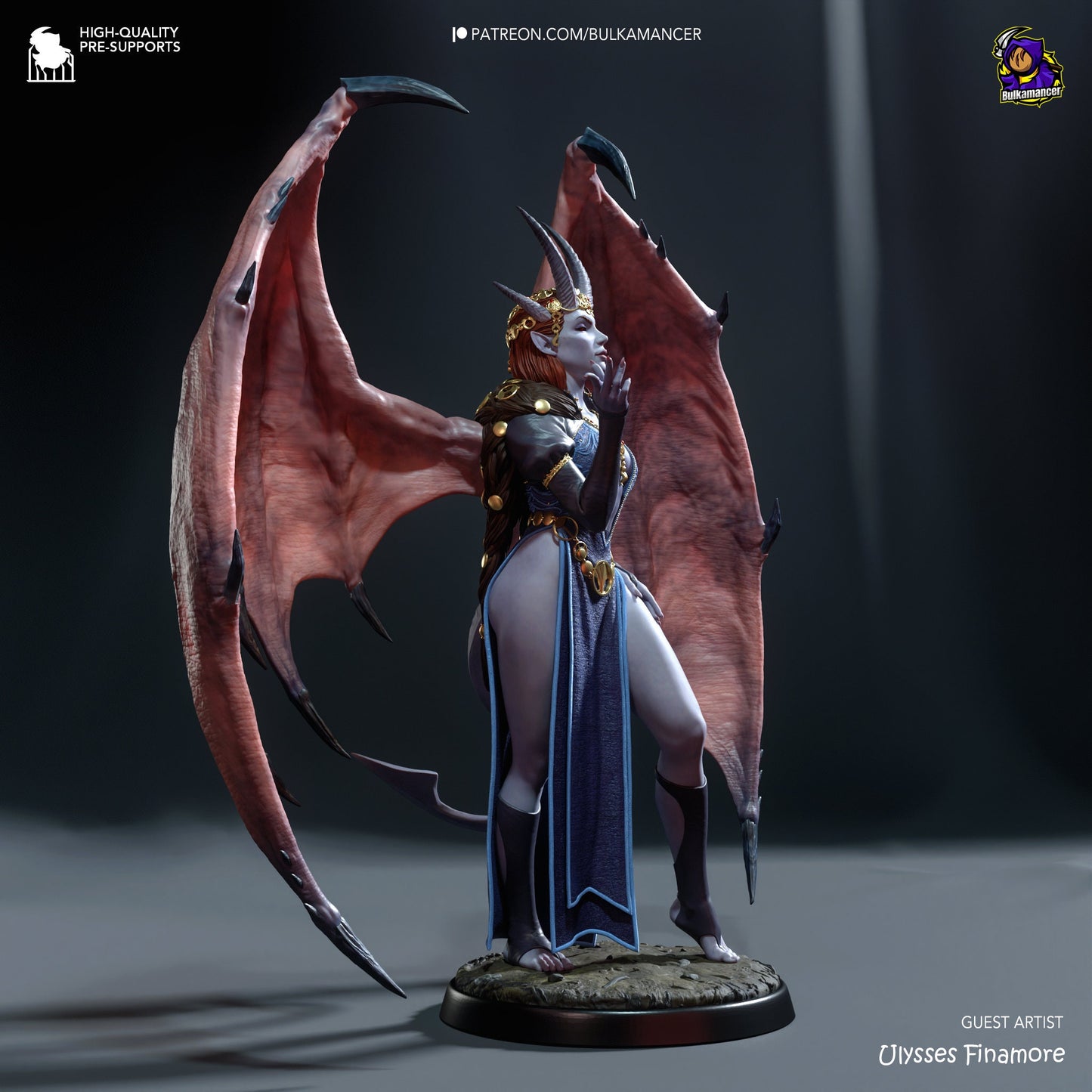 Baldur's Gate 3 Mizora Garage Kit | Fanmade Model by Bulkamancer| The Fiend Patron | 3D Printed