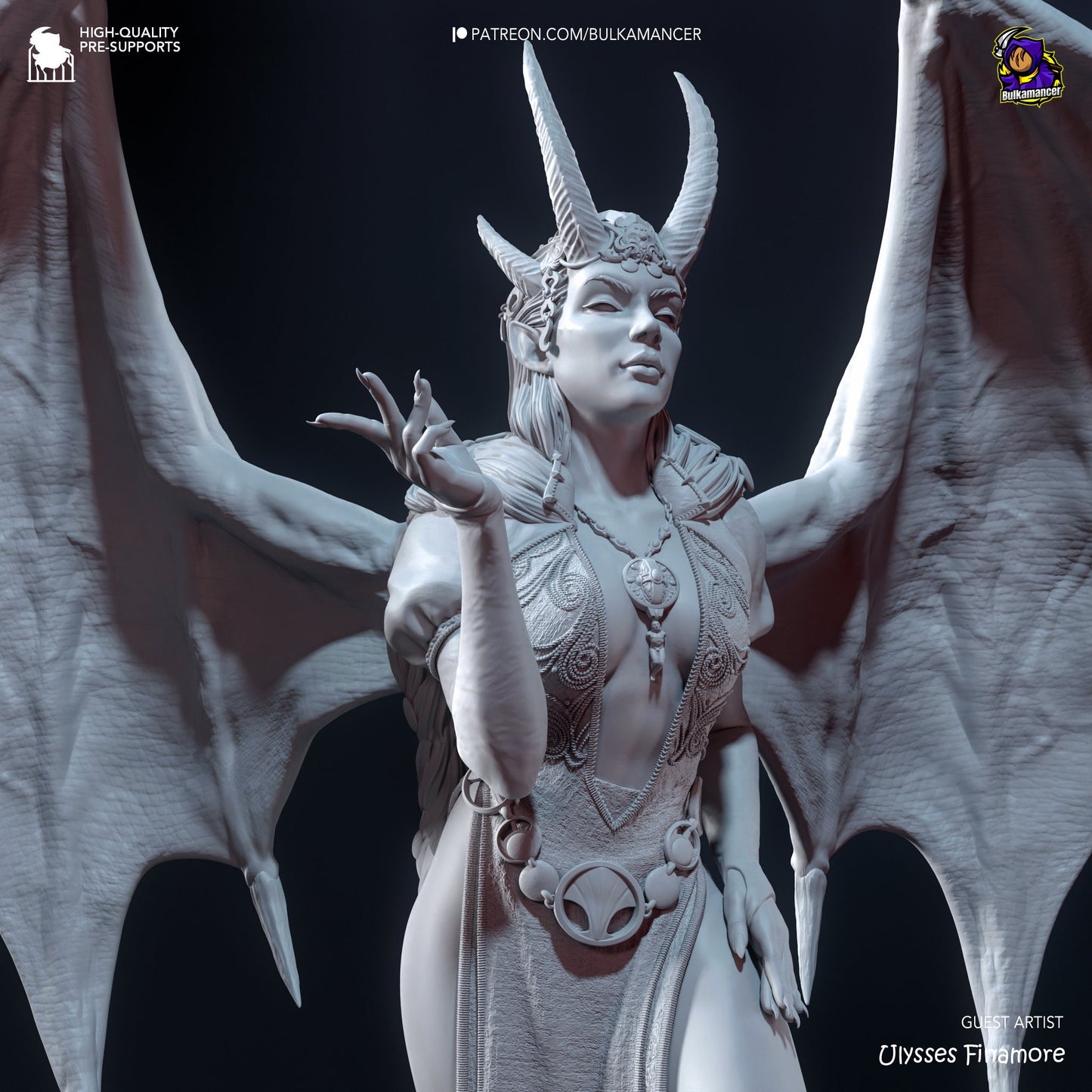 Baldur's Gate 3 Mizora Garage Kit | Fanmade Model by Bulkamancer| The Fiend Patron | 3D Printed