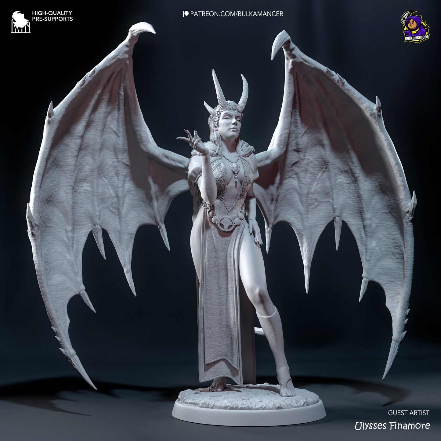 Baldur's Gate 3 Mizora Garage Kit | Fanmade Model by Bulkamancer| The Fiend Patron | 3D Printed