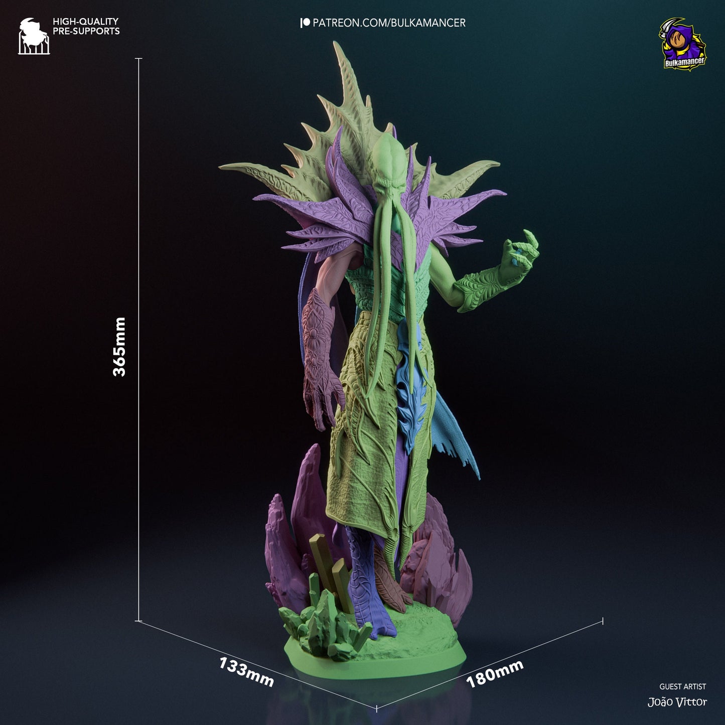 Baldur's Gate 3 The Emperor Garage Kit | Fanmade Model by Bulkamancer| Your Dream Guardian | 3D Printed