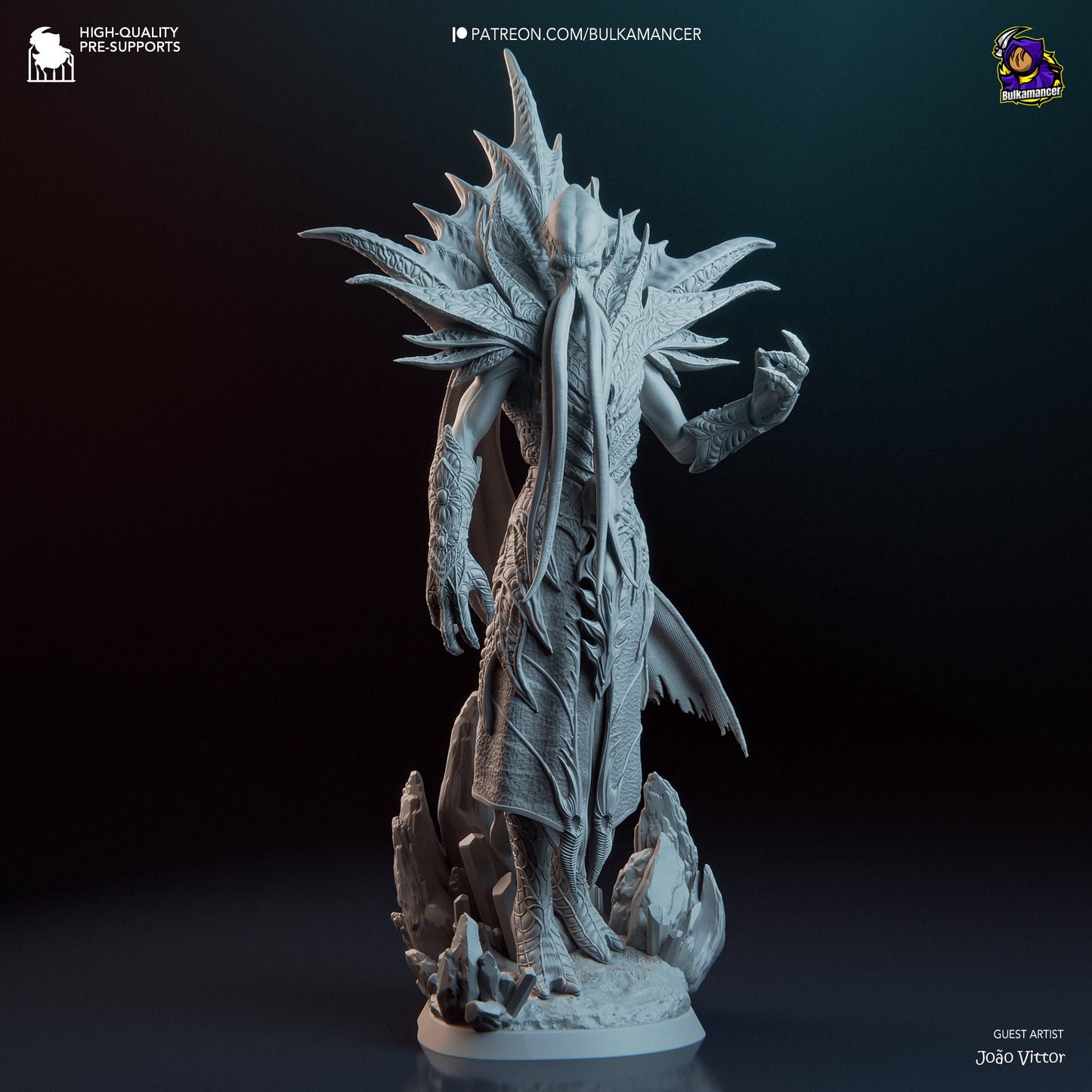 Baldur's Gate 3 The Emperor Garage Kit | Fanmade Model by Bulkamancer| Your Dream Guardian | 3D Printed