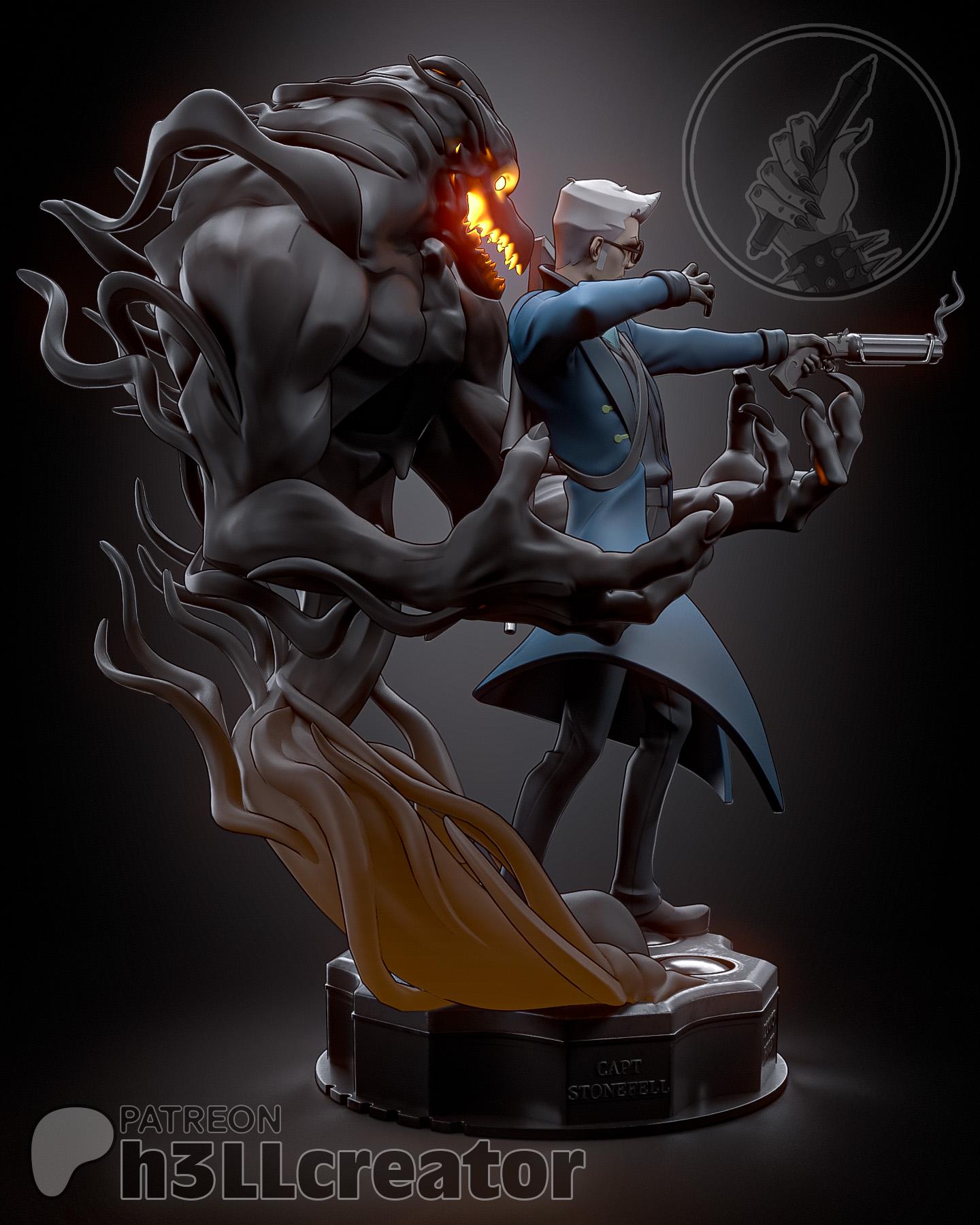 Artificer Garage Kit | Fanmade Model | The Gunsman | 3D Printed