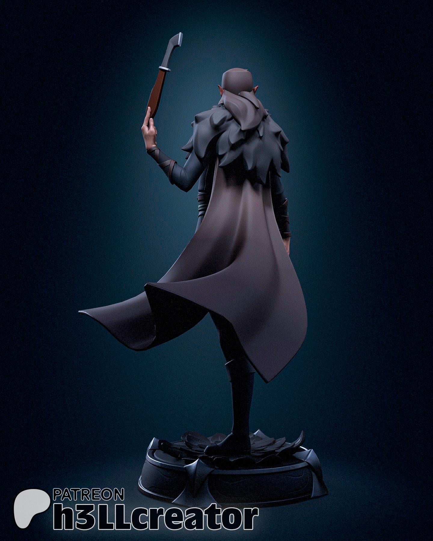Rogue Garage Kit | Fanmade Model | Champion of the Raven Queen | 3D Printed