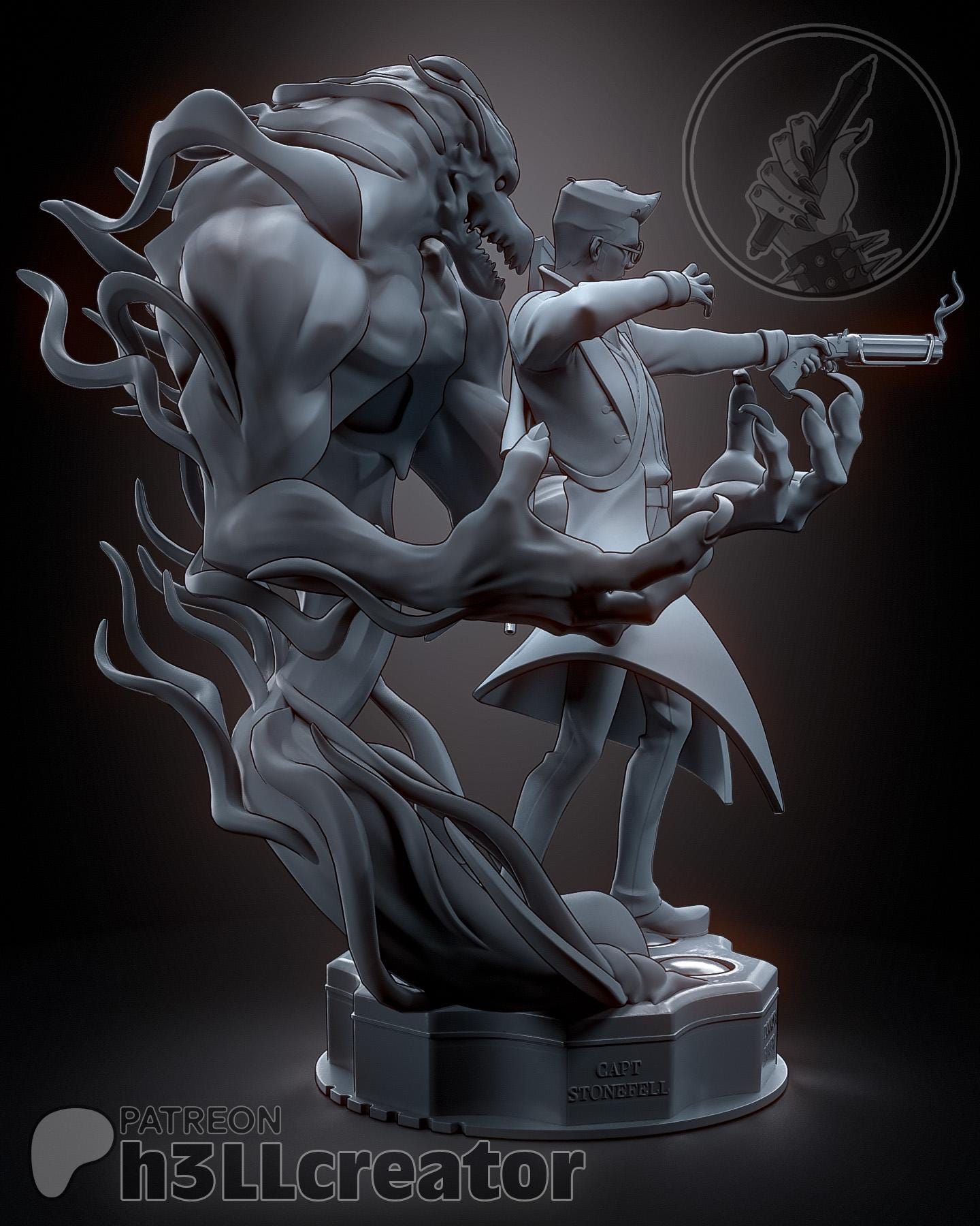 Artificer Garage Kit | Fanmade Model | The Gunsman | 3D Printed